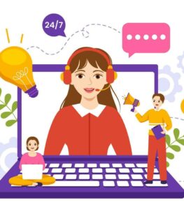 technical-support-system-illustration-with-software-development-customer-service-and-technology-help-in-flat-cartoon-hand-drawn-templates-vector (1)